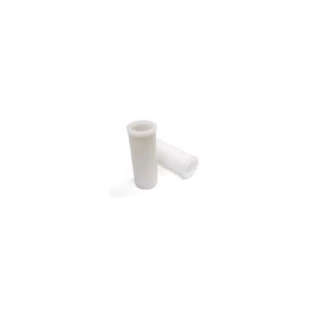 Professional Plastics Natural Delrin Homopolymer Tube, 0.500 ID X .625 OD, 5 FT TDELNA.500X.625-5